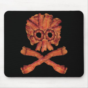 Bacon Skull en Crossbones Muismat