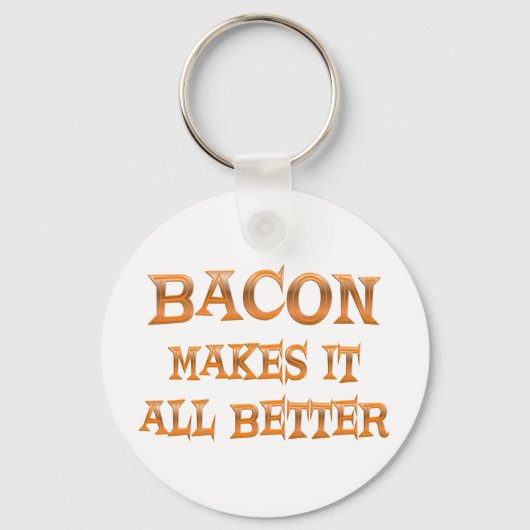 Bacon Sleutelhanger (Voorkant)