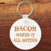 Bacon Sleutelhanger (Voorkant)
