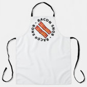 Bacon Snob Business Schort white (Voorkant)