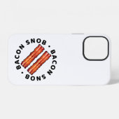 Bacon Snob iPhone Hoesje (Achterkant horizontaal)