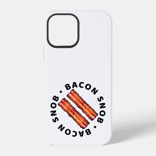 Bacon Snob iPhone Hoesje (Achterkant)