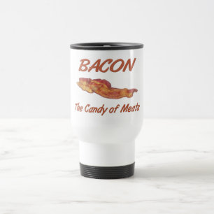 Bacon-Snoep van vlees Reisbeker