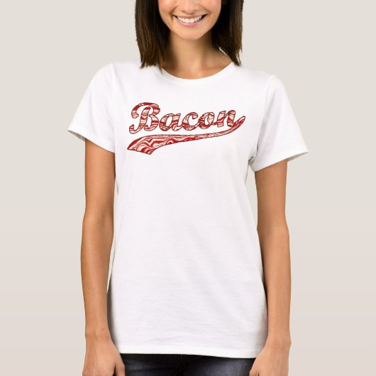 Bacon Sportontwerp T-shirt (Voorkant)
