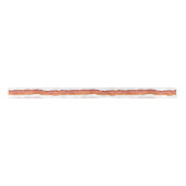 Bacon Strip Ribbon Satijnen Lint (Voorkant)
