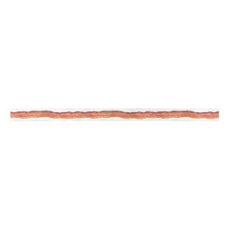 Bacon Strip Ribbon Satijnen Lint