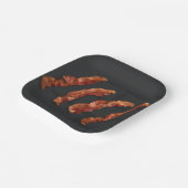 Bacon Strips BBQ Party Papieren Bordje (Gebogen)