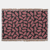 Bacon Strips Patroon Deken (Voorkant)