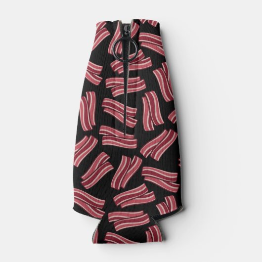 Bacon Strips Patroon Flesjeskoeler (Achterkant)