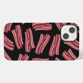 Bacon Strips Patroon iPhone Hoesje (Achterkant horizontaal)