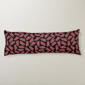 Bacon Strips Patroon Lichaamskussen (Achterkant)