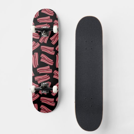 Bacon Strips Patroon Persoonlijk Skateboard (Voorkant)