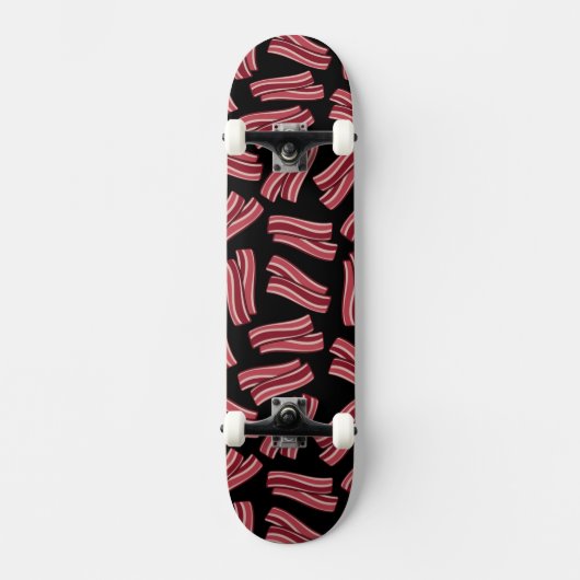 Bacon Strips Patroon Persoonlijk Skateboard (Voorkant)