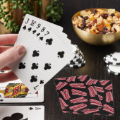 Bacon Strips Patroon Pokerkaarten (Insitu)
