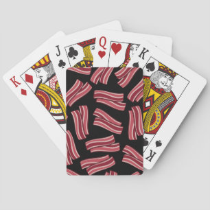 Bacon Strips Patroon Pokerkaarten