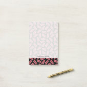 Bacon Strips Patroon Post-it® Notes (Op bureau)