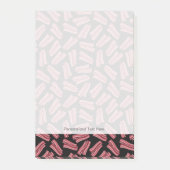Bacon Strips Patroon Post-it® Notes (Voorkant)