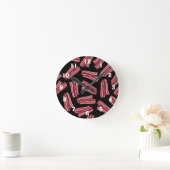 Bacon Strips Patroon Ronde Klok (Huis)