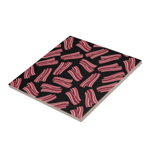 Bacon Strips Patroon Tegeltje (Zijkant)