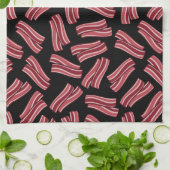 Bacon Strips Patroon Theedoek (Gevouwen)