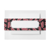 Bacon Strips Patroon Uitnodigingen Wikkel (Voorkant Voorbeeld)