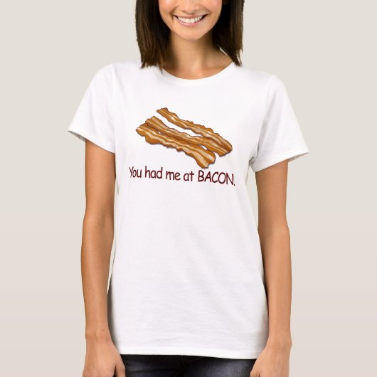 Bacon T-shirt (Voorkant)