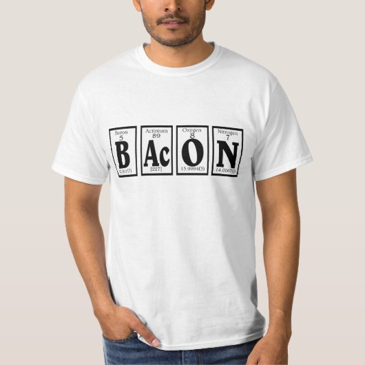 Bacon. T-shirt (Voorkant)