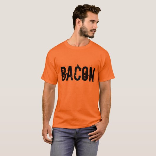 Bacon T-shirt (Voorkant volledig)