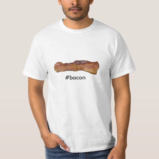#bacon t-shirt (Voorkant)