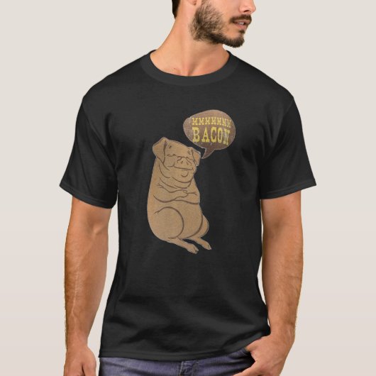 Bacon T-shirt (Voorkant)
