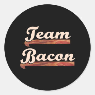 Bacon Team Ronde Sticker