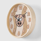 Bacon Time Wall klok (Hoek)