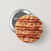 BACON-toets / badge / pin-liefde! Ronde Button 5,7 Cm (Voorkant /achterkant)