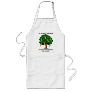 Bacon Tree Funny Apron Humor Lang Schort