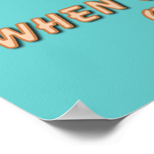 Bacon Tree Funny Print Poster Sign Humor (Hoek)