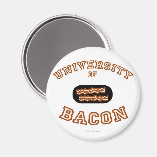 Bacon University Magneet (Voorkant / Achterkant)
