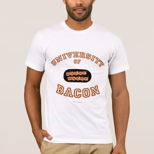 Bacon University T-shirt (Voorkant)