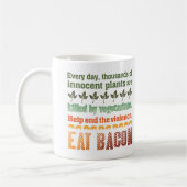 Bacon Vegetarian Koffiemok (Links)