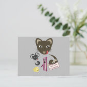 Bacon verenigt vrienden en foes briefkaart (Staand voorkant)