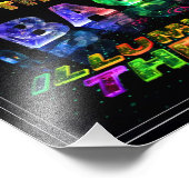 Bacon - voedt het lichaam, verlicht de ziel. foto afdruk (Hoek)