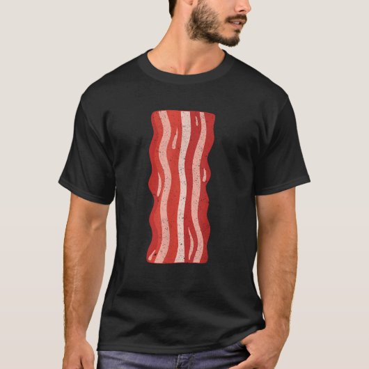 Bacon Volwassen Mannen Vrouwen Kinder Bacon Kostuu T-shirt (Voorkant)
