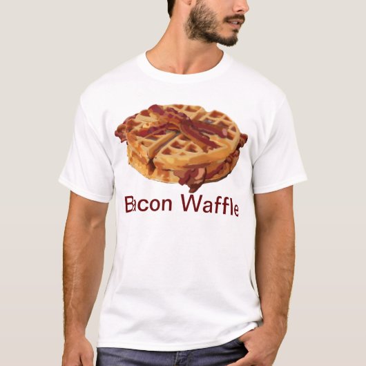 Bacon Waffle T-shirt (Voorkant)
