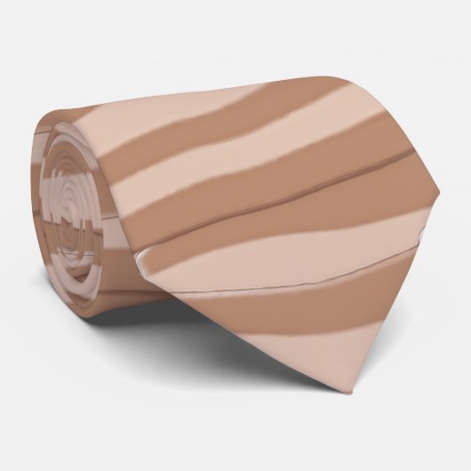 Bacon Weave Pattern Stropdas (Opgerold)