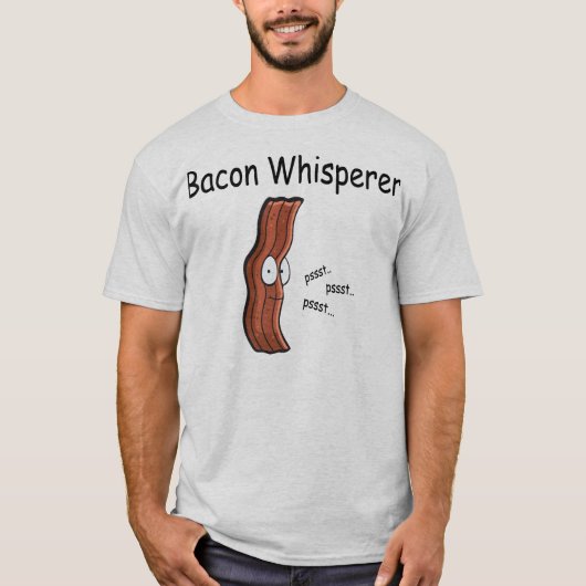 Bacon Whisperer T-shirt (Voorkant)