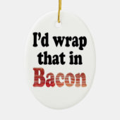 Bacon Wrap Keramisch Ornament (Voorkant)