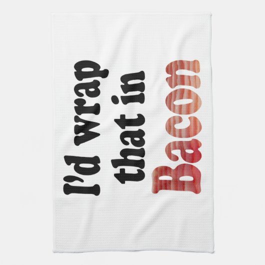 Bacon Wrap Theedoek (Verticaal)