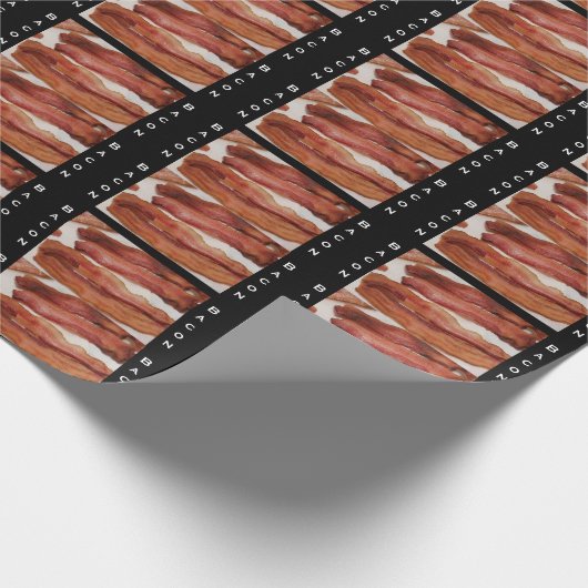 Bacon Wrapping Paper Cadeaupapier (Hoek)