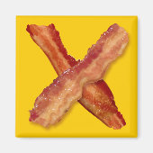 Bacon X O X LOVE Magneet (Voorkant)