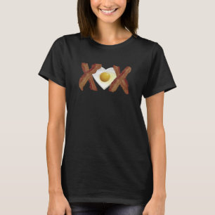 Bacon X O X LOVE T-shirt
