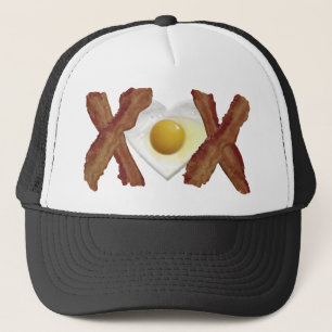 Bacon X O X LOVE Trucker Pet